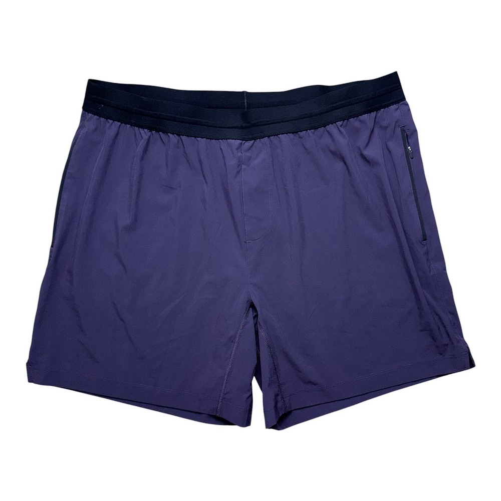Rhone Mens XXL Purple Nightshade‎ Mako 7" Tech Shorts Unlined NWT